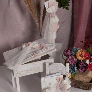 Βαπτιστικό Πακέτο Κουτί Γραφείο– Λαμπάδα – Λαδοσετ