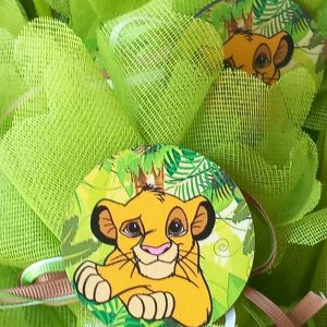 ΜΠΟΜΠΟΝΙΕΡΑ ΒΑΠΤΙΣΗΣ ΣΙΜΠΑ - SIMBA  LION KING ΞΥΛΙΝΟ ΜΑΓΝΗΤΑΚΙ